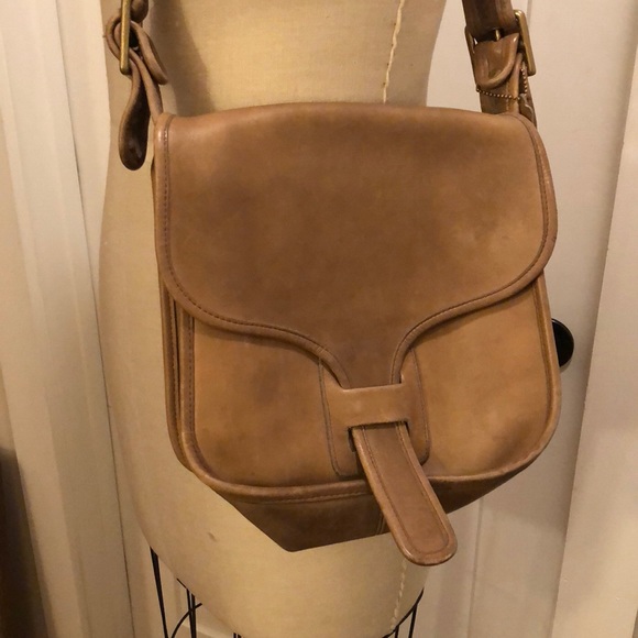 vintage coach courier bag